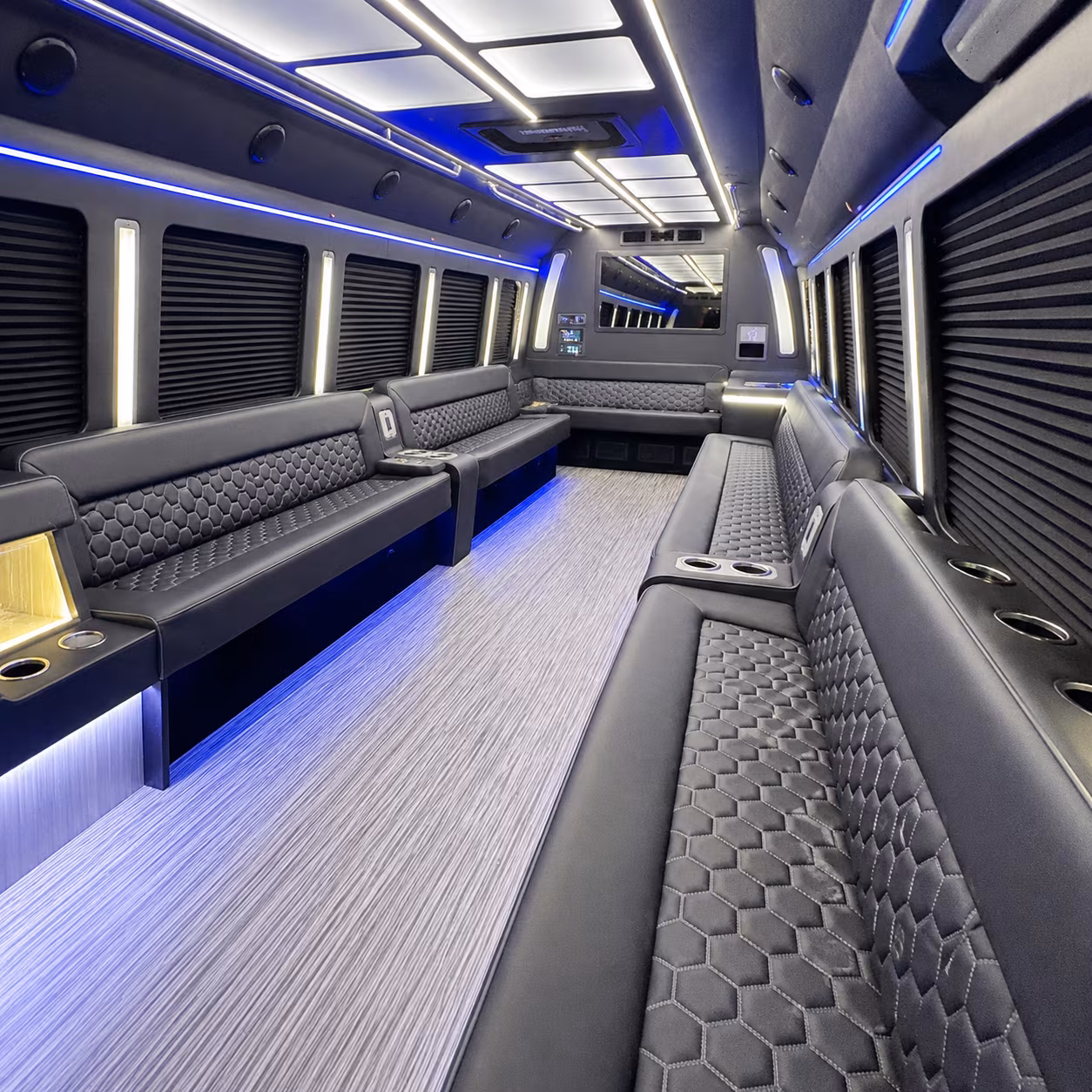beaverton party bus interior