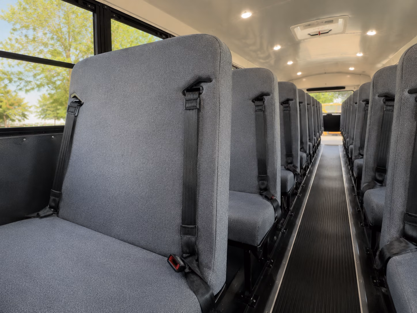 beaverton school bus inside