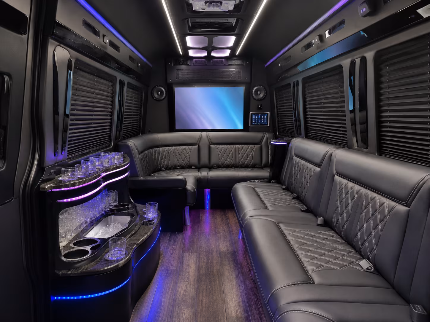 beaverton sprinter limousine inside