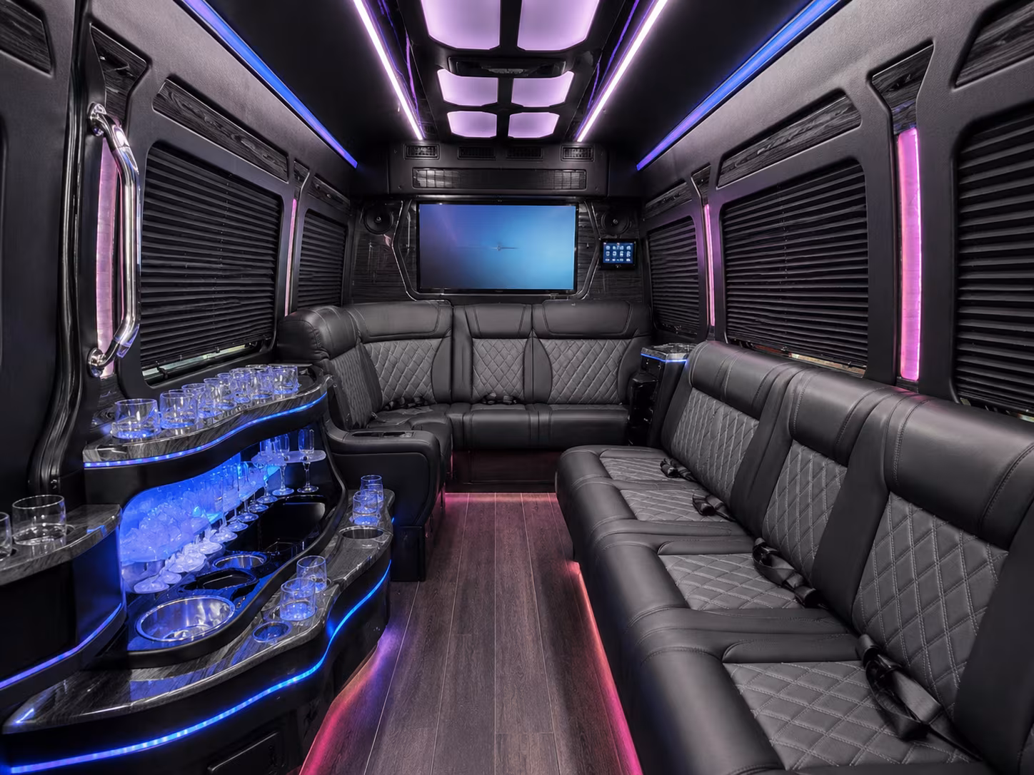beaverton sprinter limousine interior
